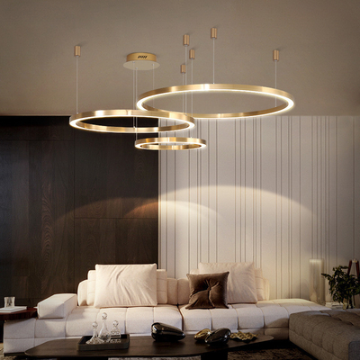Modernes Ring Light For Living Raum Schlafzimmer des Metall LED